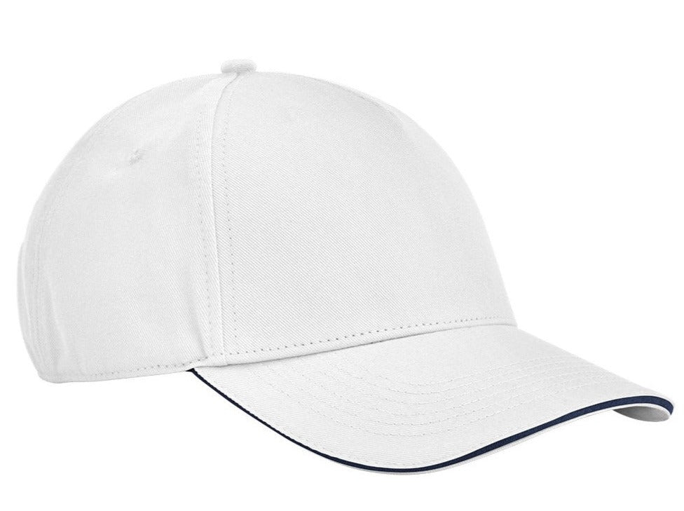 Beechfield Earthaware® Classic Organic Cotton 5-Panel Cap  Sandwich Peak