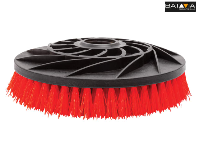 Batavia Twin Brush Hard Brush (Red)