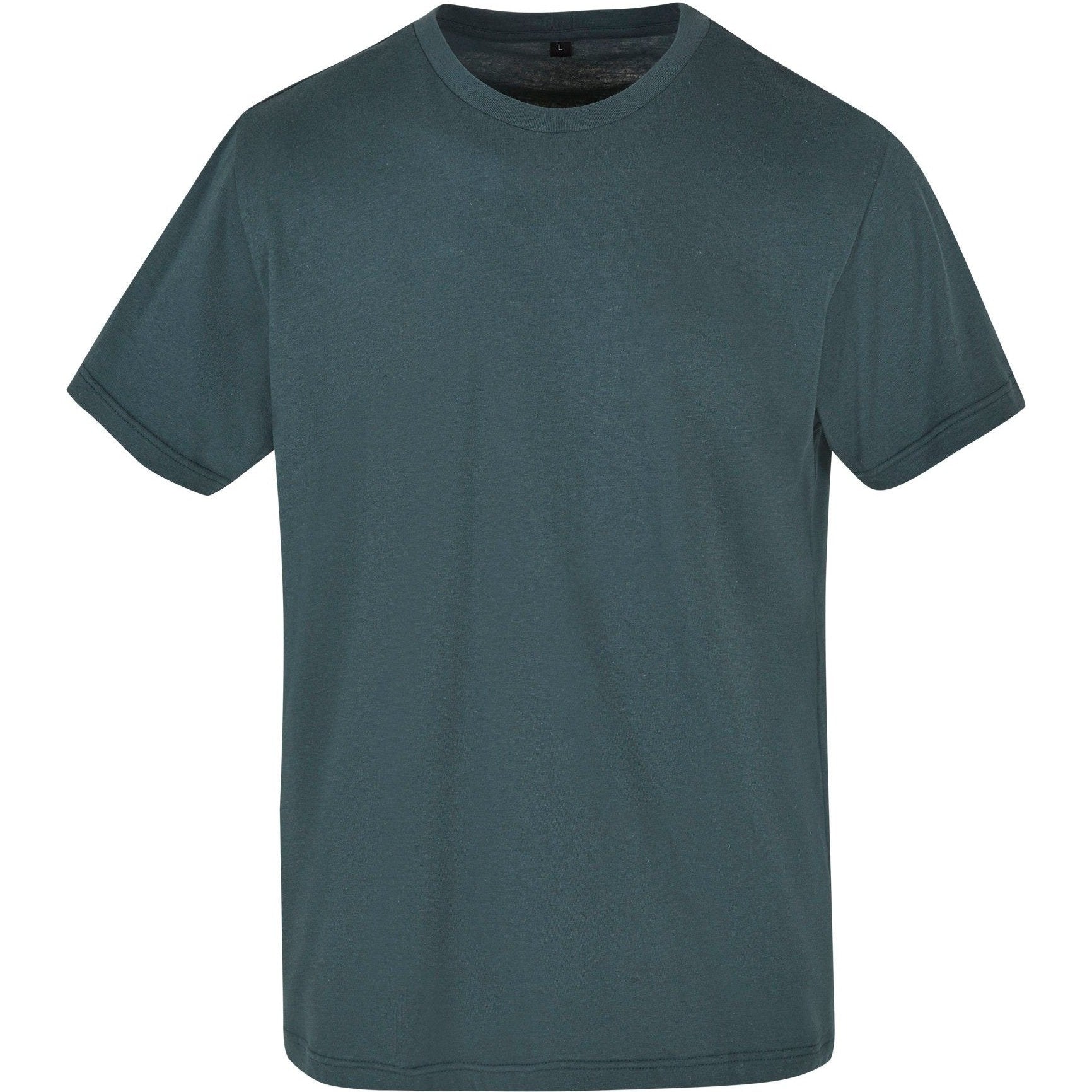 Build Your Brand Basic Basic Round Neck Tee - Bottle Green