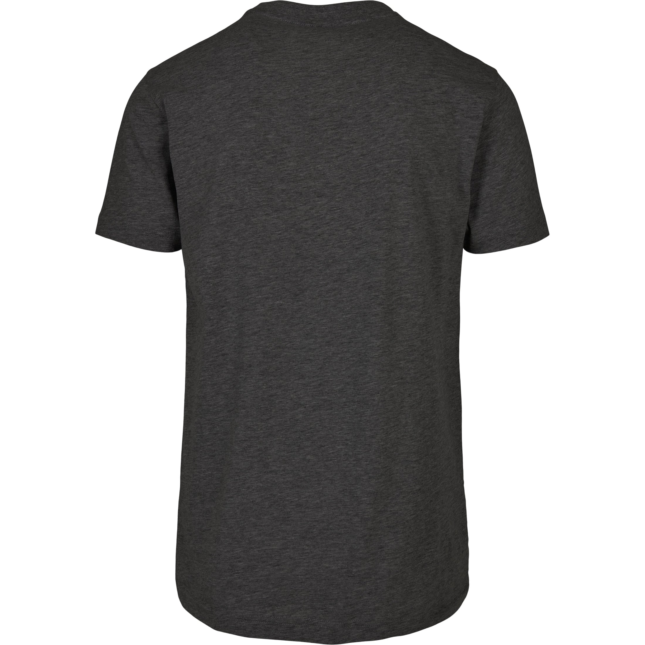 Build Your Brand Basic Basic Round Neck Tee - Charcoal