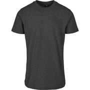 Build Your Brand Basic Basic Round Neck Tee - Charcoal