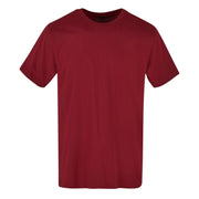 Build Your Brand Basic Basic Round Neck Tee - Cherry