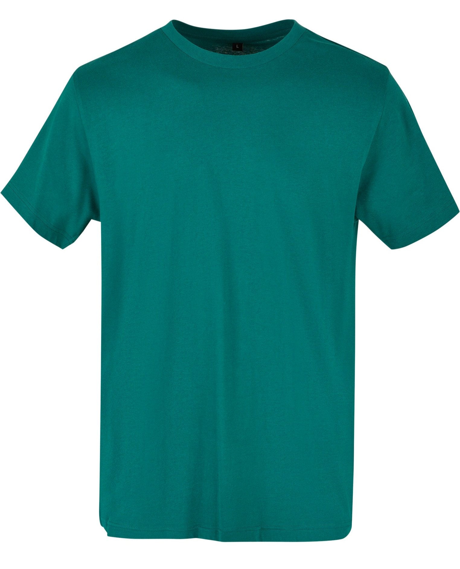 Build Your Brand Basic Basic Round Neck Tee - Green
