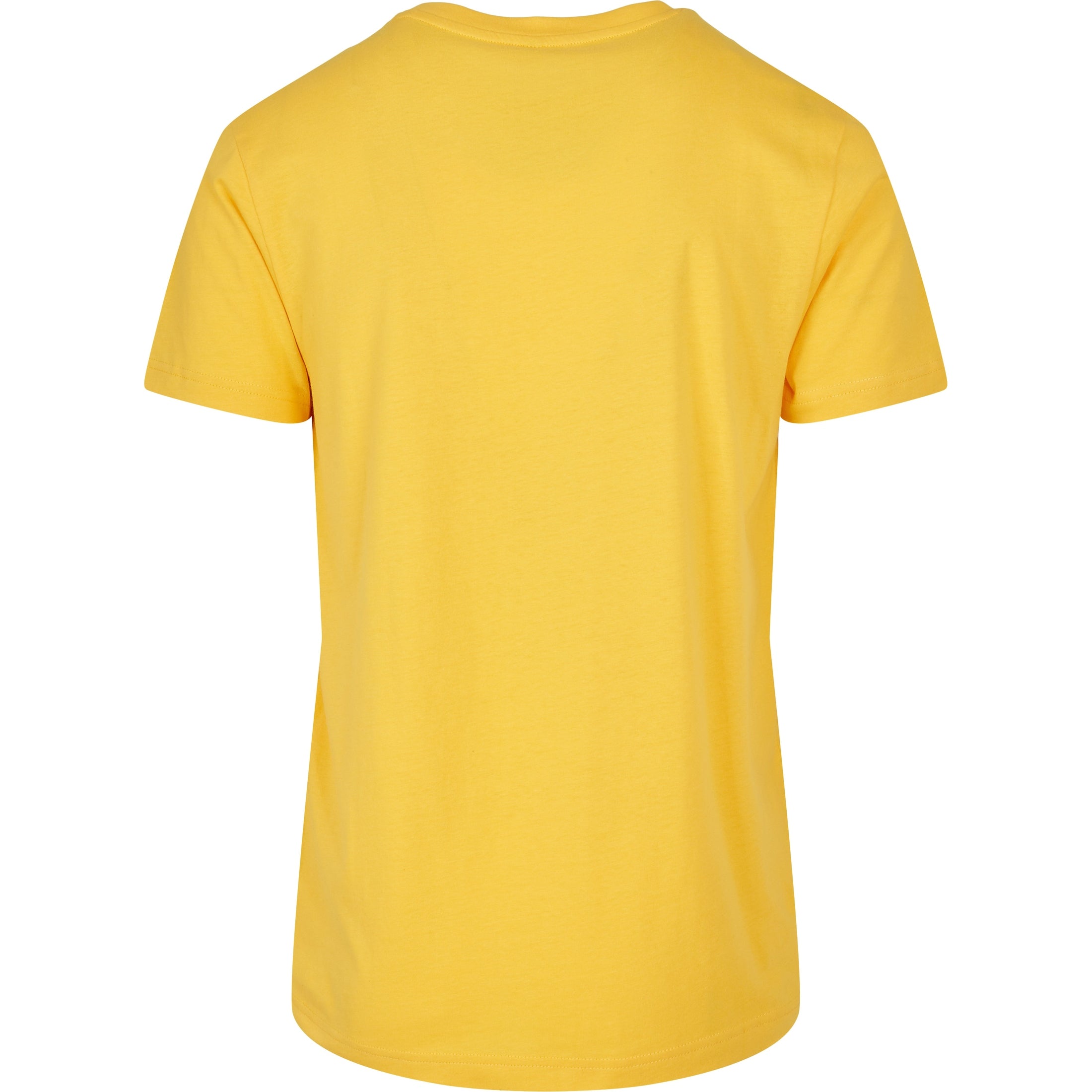 Build Your Brand Basic Basic Round Neck Tee - Taxi Yellow