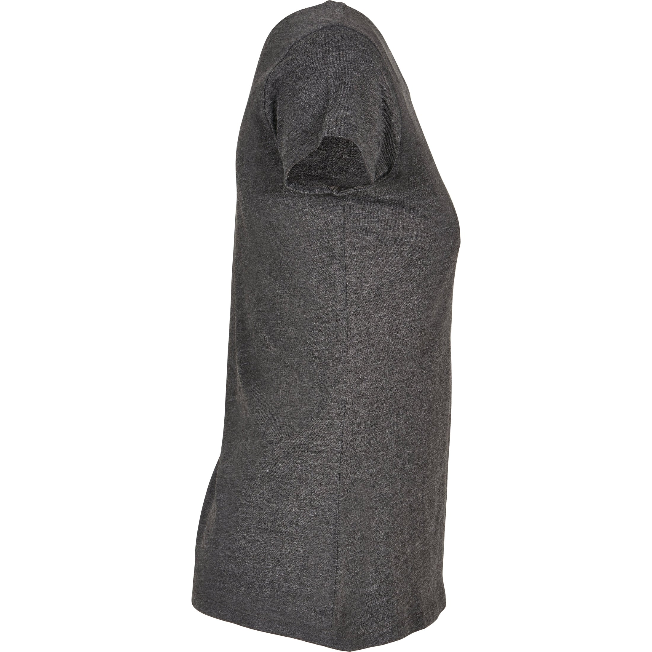 Build Your Brand Basic Women's Basic Tee - Charcoal