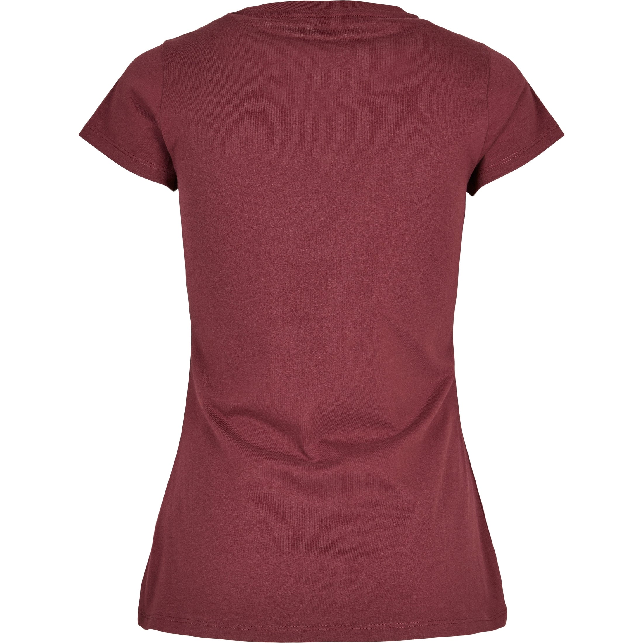 Build Your Brand Basic Women's Basic Tee - Cherry