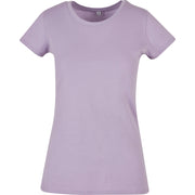 Build Your Brand Basic Women's Basic Tee - Lilac