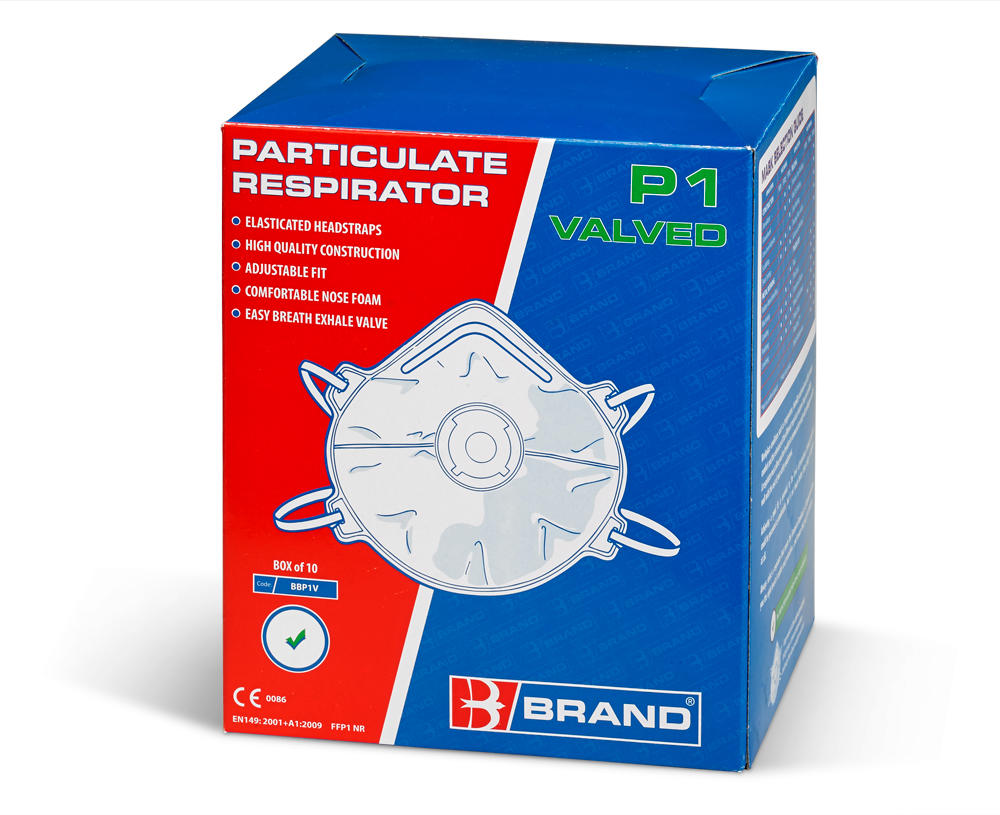 Beeswift P1 Valved Mask White