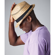 Beechfield Straw Summer Trilby