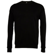 Bella Canvas Unisex Drop Shoulder Fleece - Black
