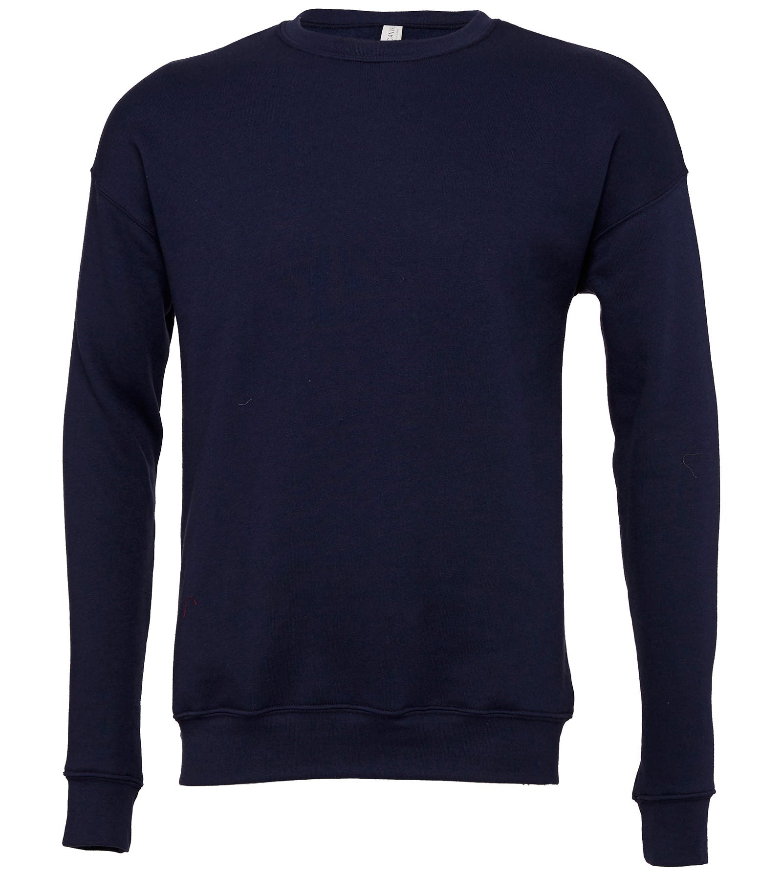 Bella Canvas Unisex Drop Shoulder Fleece - Navy