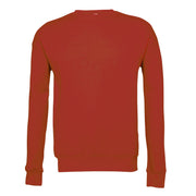 Bella Canvas Unisex Drop Shoulder Fleece - Red