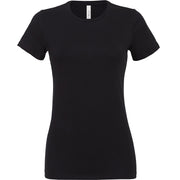 Bella Canvas Women's Relaxed Jersey Short Sleeve Tee - Black