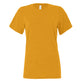 Bella Canvas Women's Relaxed Jersey Short Sleeve Tee - Heather Mustard