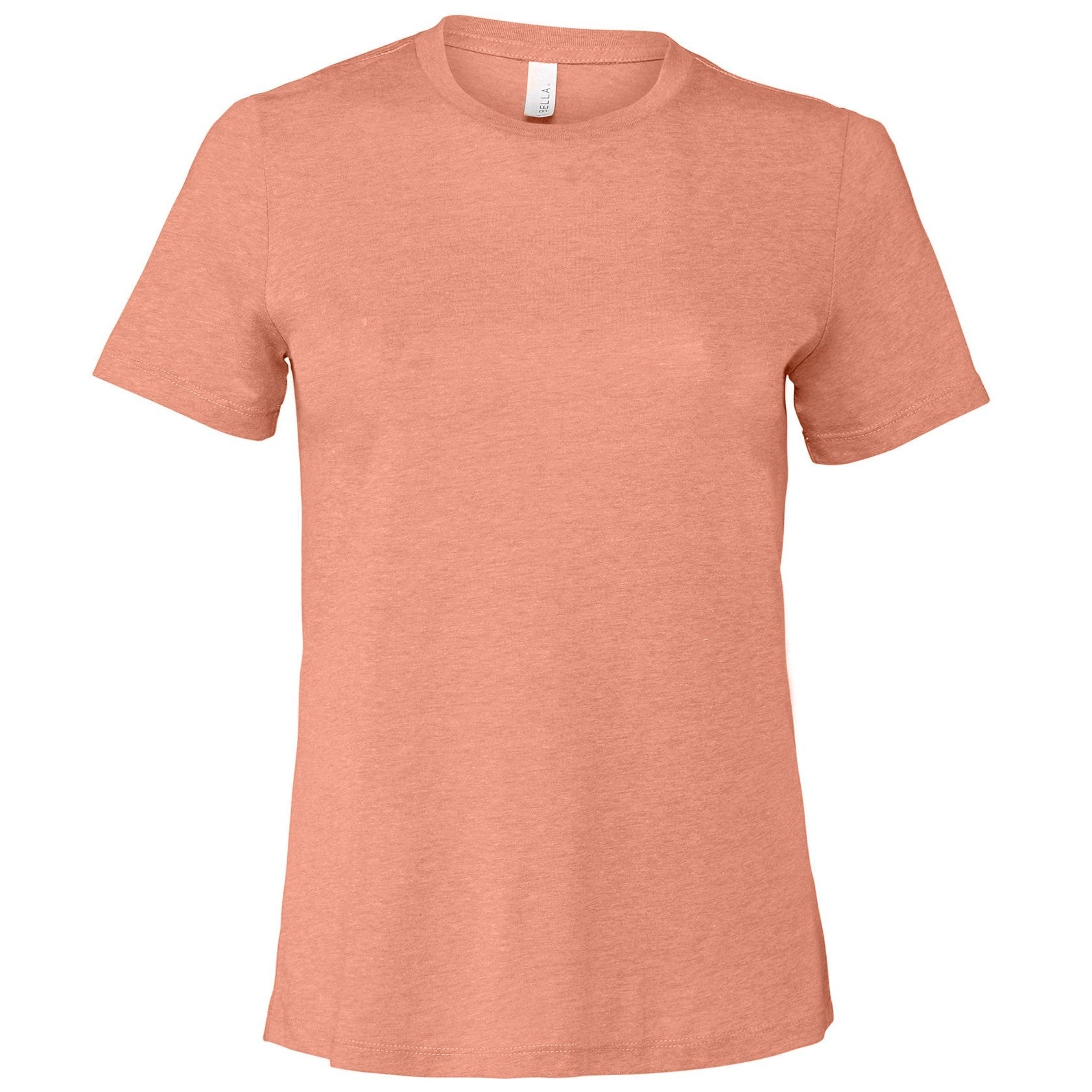 Bella Canvas Women's Relaxed Jersey Short Sleeve Tee - Heather Sunset