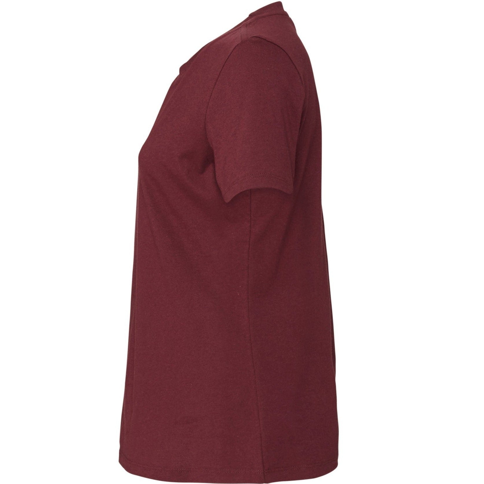 Bella Canvas Women's Relaxed Jersey Short Sleeve Tee - Maroon