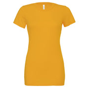 Bella Canvas Women's Relaxed Jersey Short Sleeve Tee - Mustard