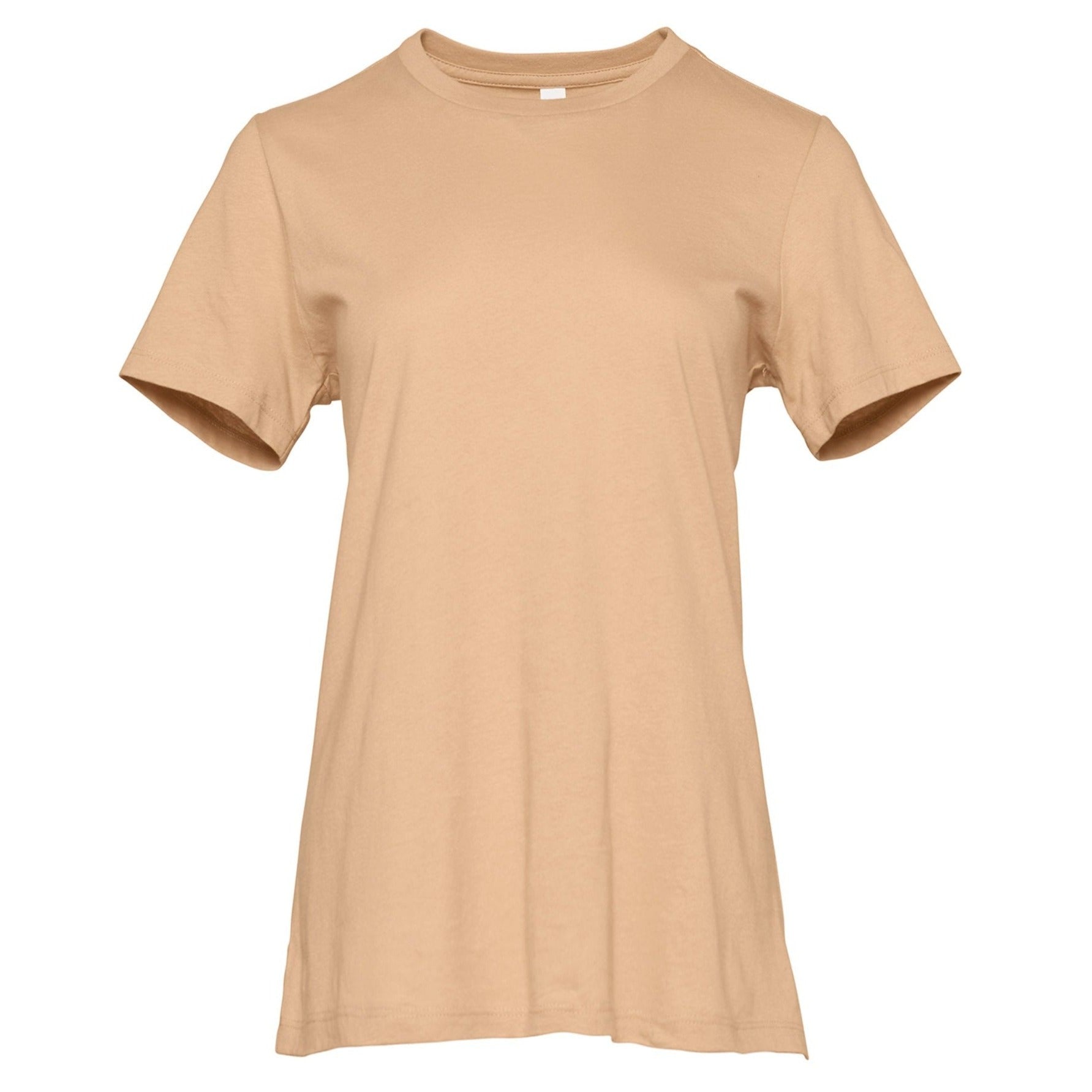 Bella Canvas Women's Relaxed Jersey Short Sleeve Tee - Sand Dune