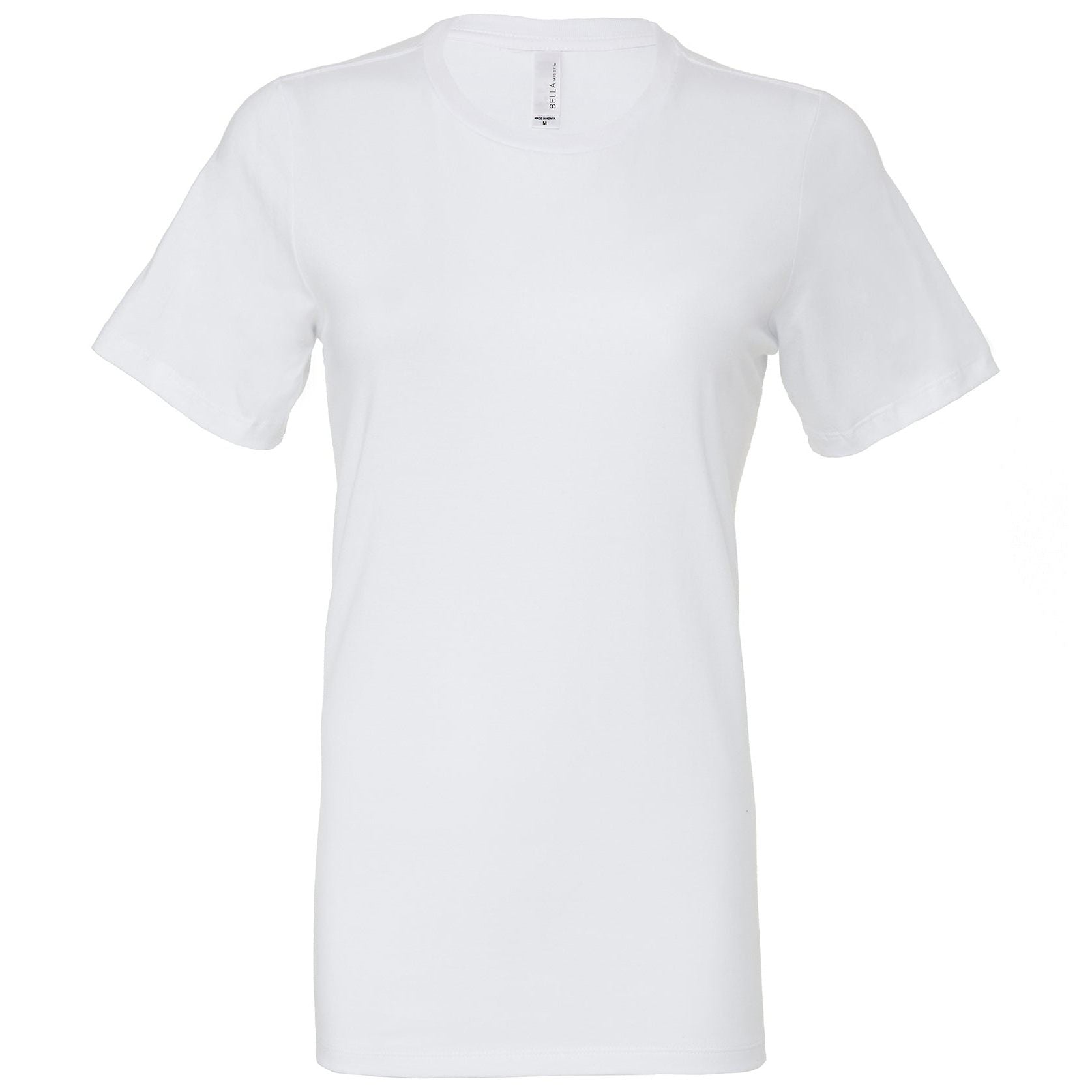 Bella Canvas Women's Relaxed Jersey Short Sleeve Tee - White