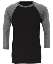 Bella Canvas Unisex Triblend ¾ Sleeve Baseball T-Shirt