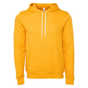 Bella Canvas Unisex Polycotton Fleece Pullover Hoodie - Gold