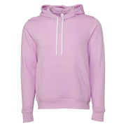 Bella Canvas Unisex Polycotton Fleece Pullover Hoodie - Lilac