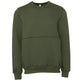 Bella Canvas Unisex Raw-Seam Crew Pullover
