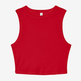 Bella Canvas Women's Micro Rib Muscle Crop Tank
