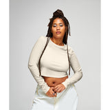 Bella Canvas Women's Micro Rib Long Sleeve Baby T-Shirt