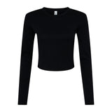 Bella Canvas Women's Micro Rib Long Sleeve Baby T-Shirt