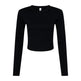 Bella Canvas Women's Micro Rib Long Sleeve Baby T-Shirt