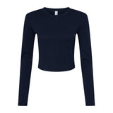 Bella Canvas Women's Micro Rib Long Sleeve Baby T-Shirt