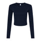 Bella Canvas Women's Micro Rib Long Sleeve Baby T-Shirt