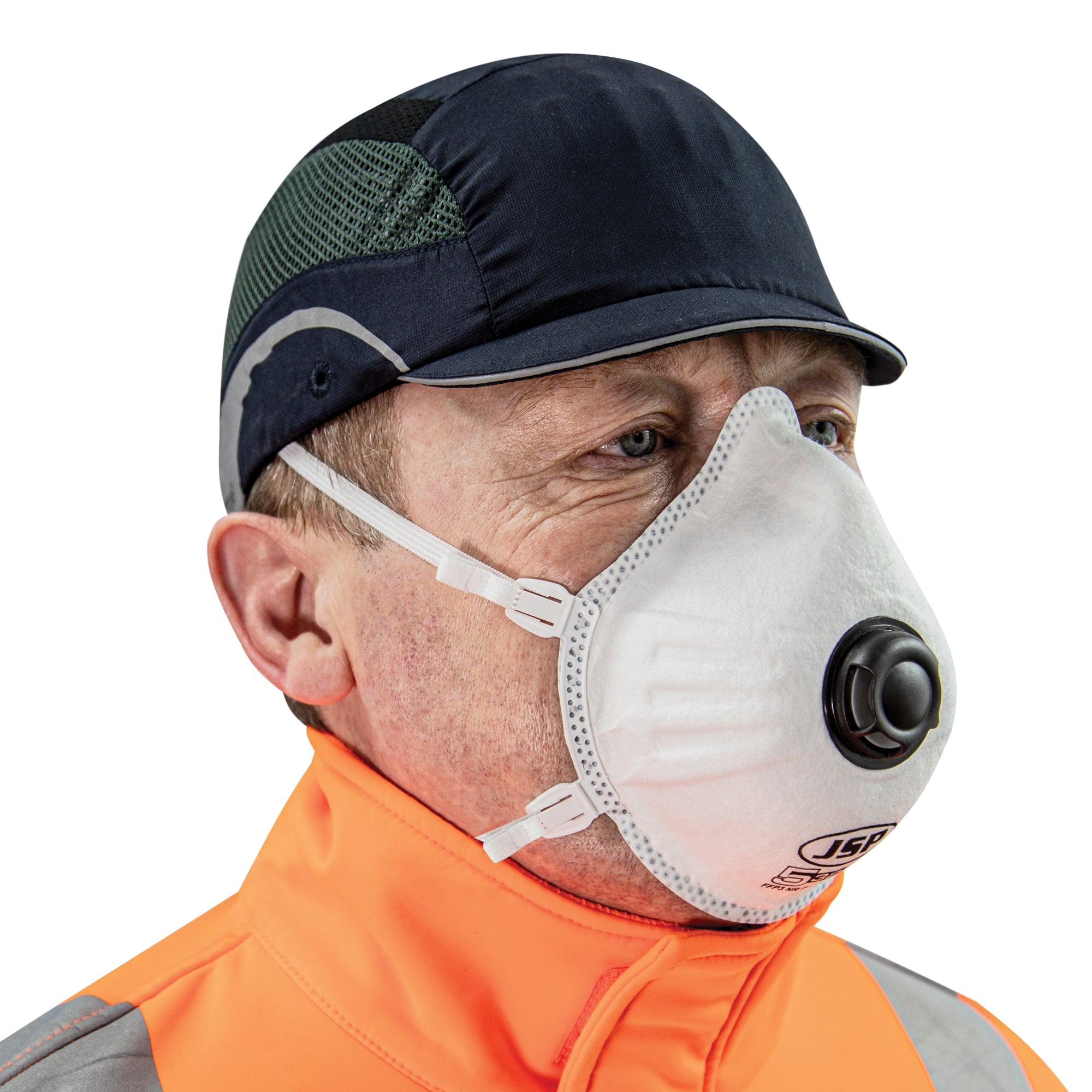 JSP Moulded Disposable Mask 532 - FFP3 - Valved - Box of 5