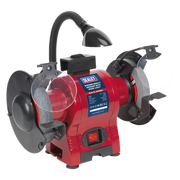 Sealey Bench Grinder Ø150mm with Worklight 250W/230V