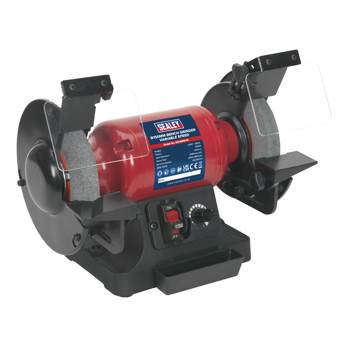 Sealey Bench Grinder Ø150mm Variable Speed