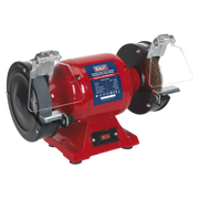 Sealey Bench Grinder Ø150mm with Wire Wheel 450W/230V Heavy-Duty