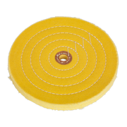 Sealey Buffing Wheel Ø200 x 16mm Ø16mm Bore Coarse