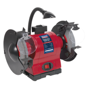 Sealey Bench Grinder Ø200mm with Worklight 550W/230V