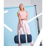 Bagbase Denim Barrel Bag