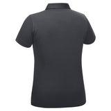 Bisley Womens Polo Short Sleeve Cotton/Polyester #colour_charcoal