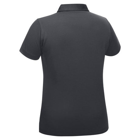 Bisley Womens Polo Short Sleeve Cotton/Polyester #colour_charcoal