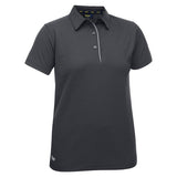 Bisley Womens Polo Short Sleeve Cotton/Polyester #colour_charcoal