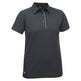 Bisley Womens Polo Short Sleeve Cotton/Polyester #colour_charcoal