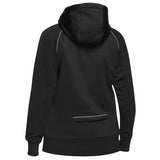 Bisley Women's Fleece Zip Front Hoodie W/Sherpa Lining 270gsm #colour_black