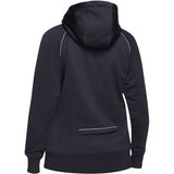 Bisley Women's Fleece Zip Front Hoodie W/Sherpa Lining 270gsm #colour_navy