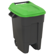 Sealey Refuse/Wheelie Bin 100L - Green