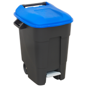 Sealey Refuse/Wheelie Bin with Foot Pedal 100L - Blue