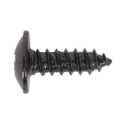 Sealey Self-Tapping Screw 4.2 x 13mm Flanged Head Black Pozi Pack of 100