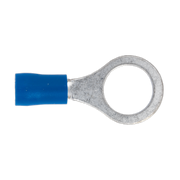Sealey Easy-Entry Ring Terminal Ø10.5mm (3/8") Blue Pack of 100